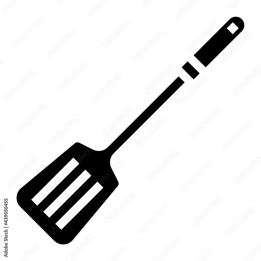 spatula glyph icon spatula glyph icon