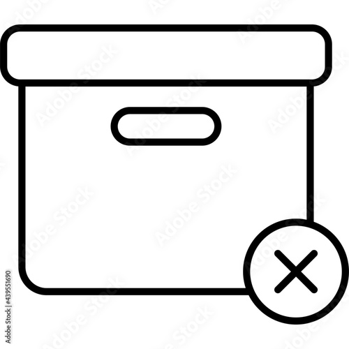 Order cancel icon

