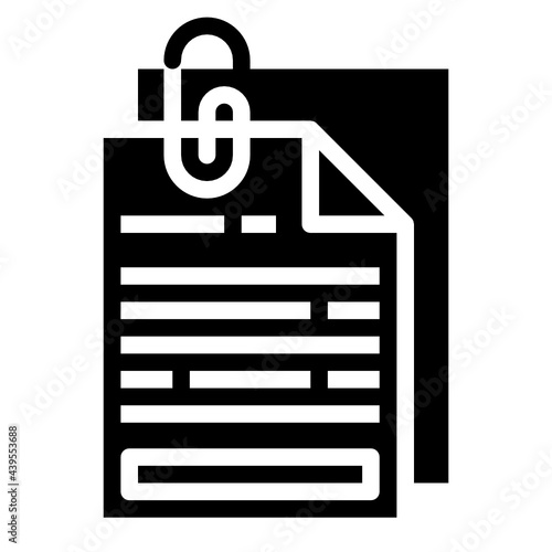 attach glyph icon
