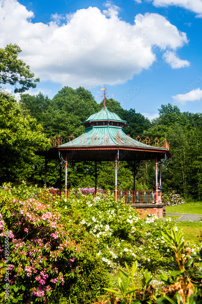 Sefton Park Band Stand, Liverpool, UK.