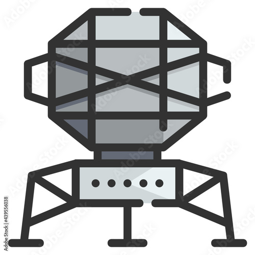 lander line icon