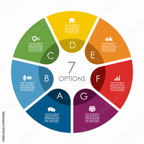 Infographic design template with place for your data. Vector illustration.