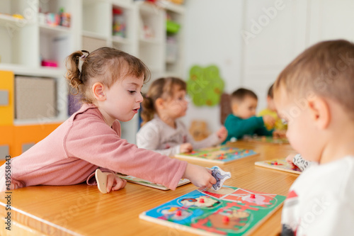 group of children playing 