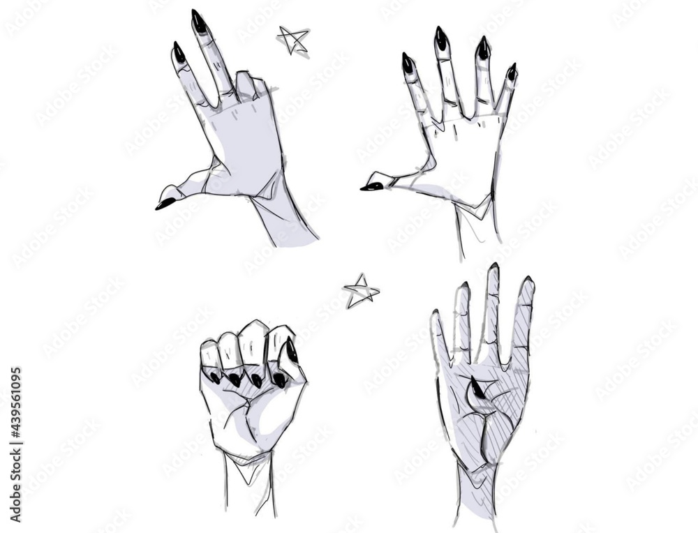 Fototapeta premium hands stickers
