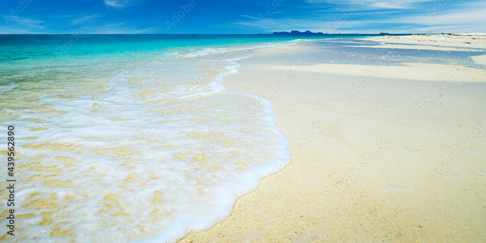 white sand beach in the  andaman sea 