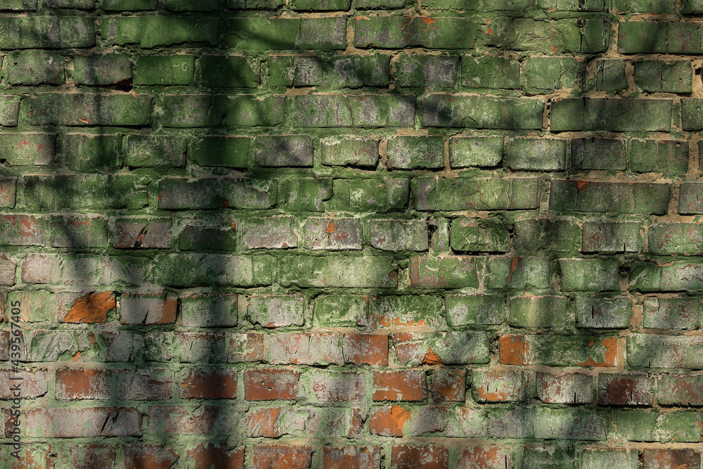 A grungy brick wall texture as background. A grungy brick wall texture as background.