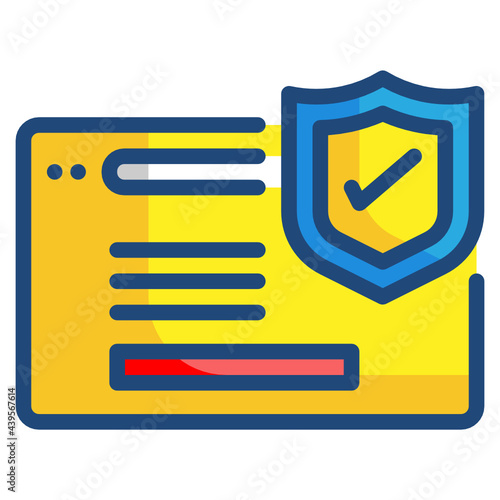web filled outline icon