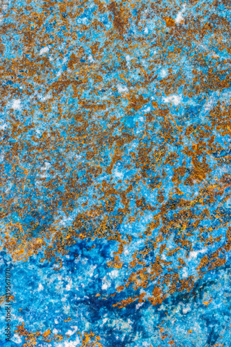 Shattuckite Rock Detail