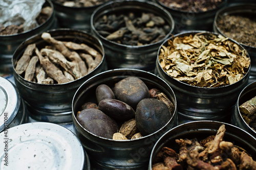 Natural medicine Ayurvedic ingredients 