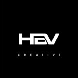 HBV Letter Initial Logo Design Template Vector Illustration