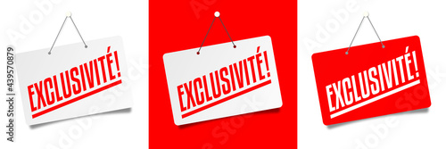Exclusivité !