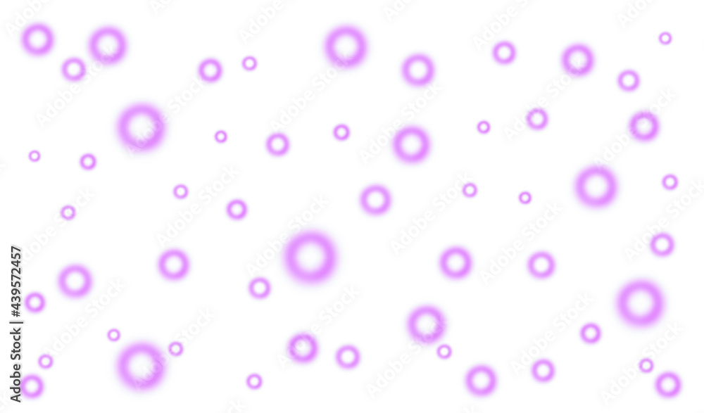 Purple orb pattern
