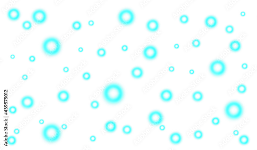 Blue orb pattern