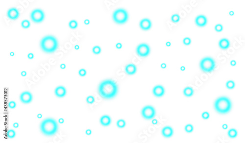 Blue orb pattern