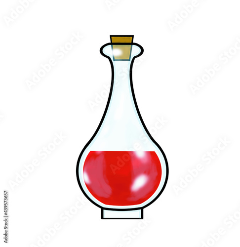 Red potion illustration