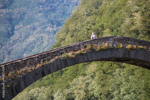 Canvas Print Borgo a Mozzano est une commune de la province de Lucques dans la région Toscane en Italie