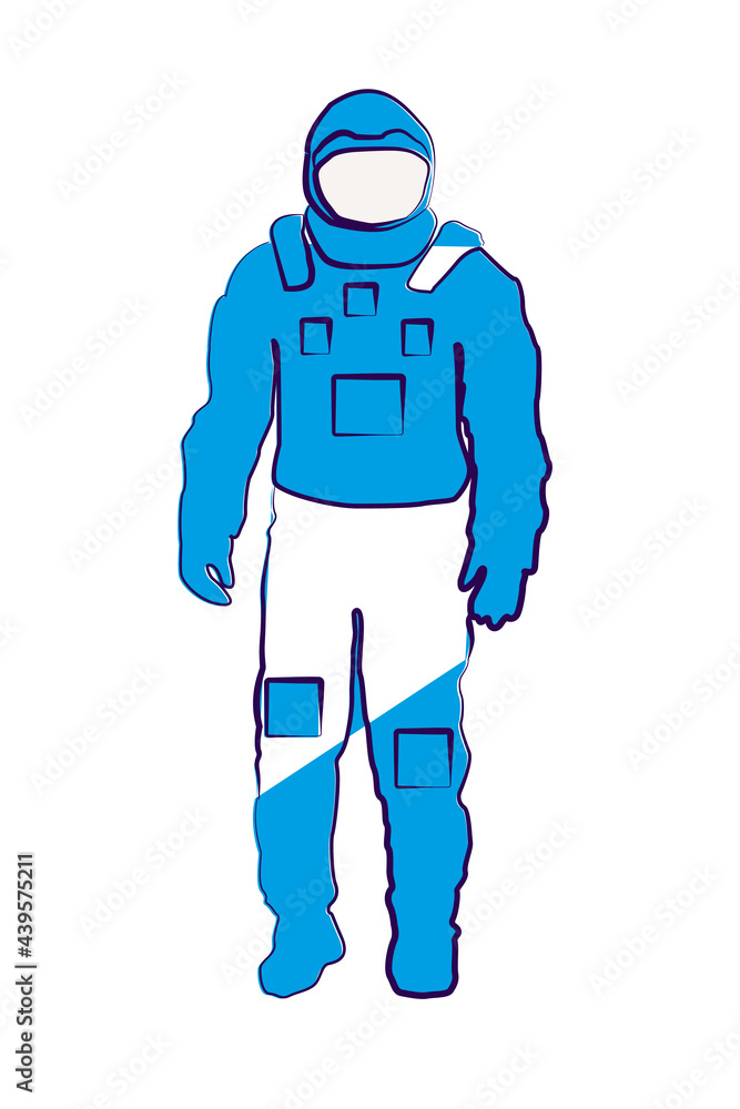 astronaut in space suit worker of stars astronaut in space suit worker of stars