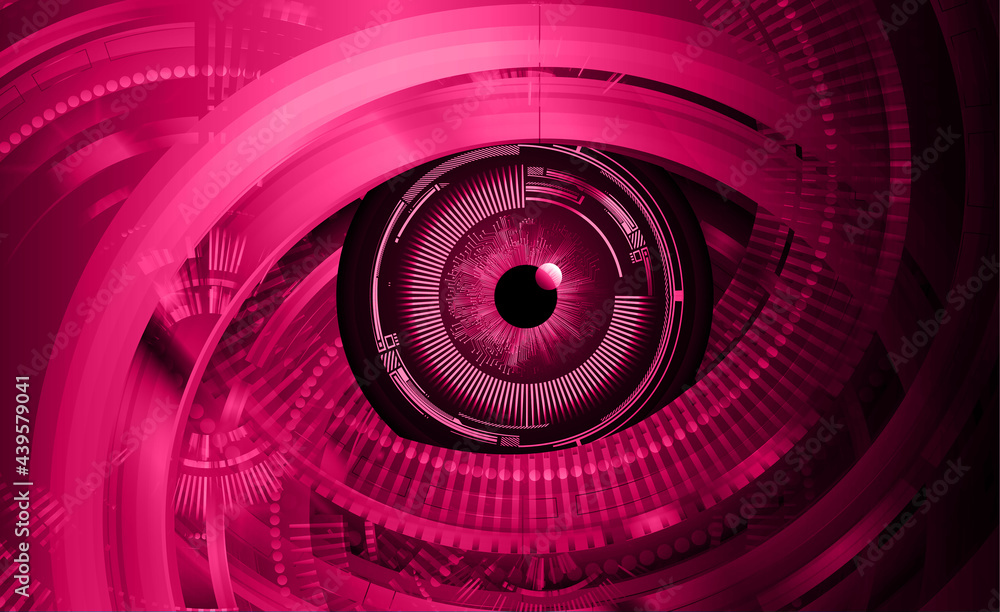 eye cyber circuit future technology concept background eye cyber circuit future technology concept background