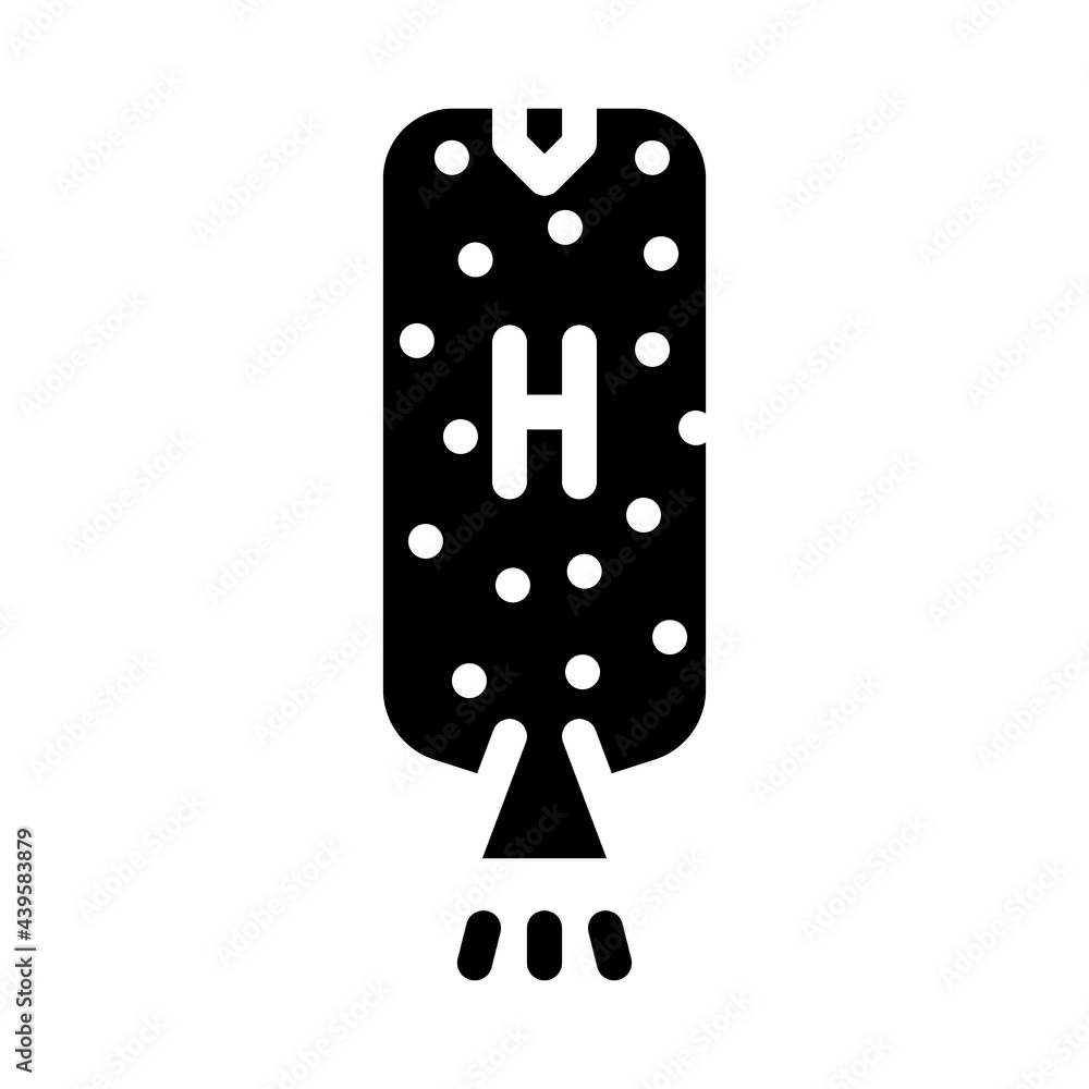rocket fuel hydrogen glyph icon vector. rocket fuel hydrogen sign. isolated contour symbol black illustration rocket fuel hydrogen glyph icon vector. rocket fuel hydrogen sign. isolated contour symbol black illustration