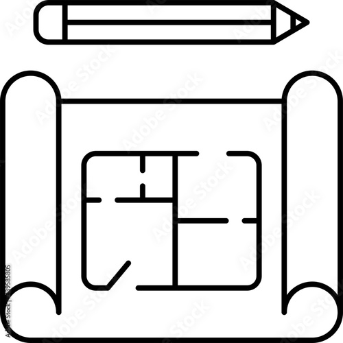 Floor plane icon