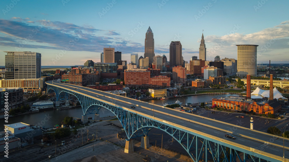 Cleveland Ohio Sunset