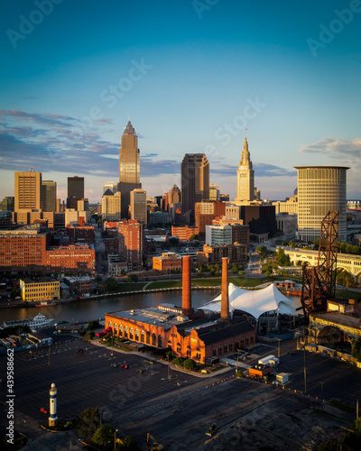 Cleveland Ohio Sunset