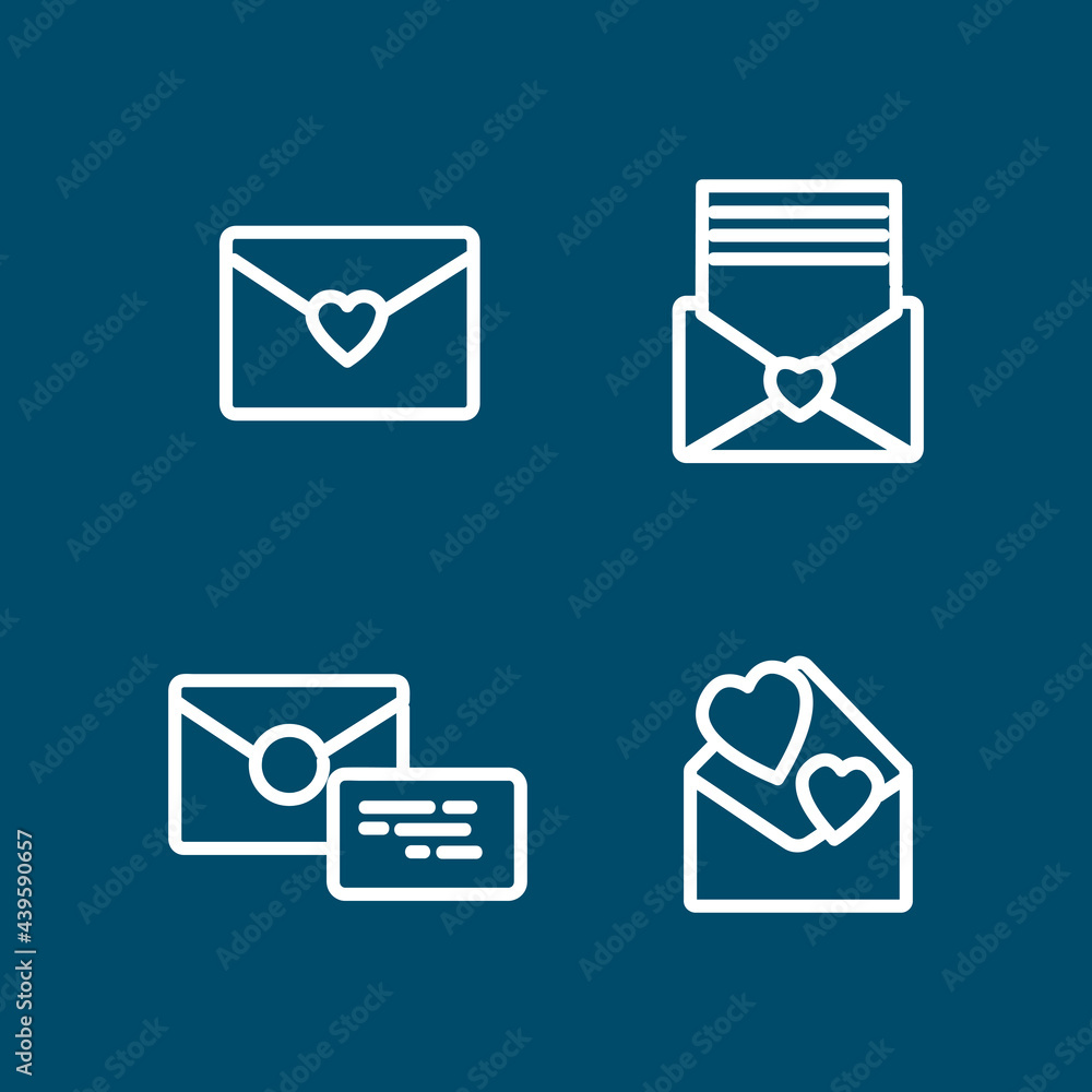 envelope with hearts line icon set with long shadow. love messages. envelope with hearts line icon set with long shadow. love messages. envelope with hearts line icon set with long shadow. love messages. envelope with hearts line icon set with long shadow. love messages.