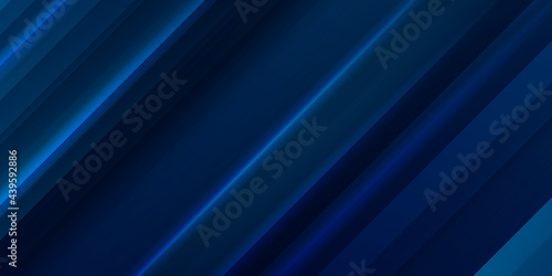 abstract dark blue background, line geometric structure pattern. Abstract polygonal pattern luxury dark blue background. Abstract elegant blue geometric overlap layers with stripe blue line