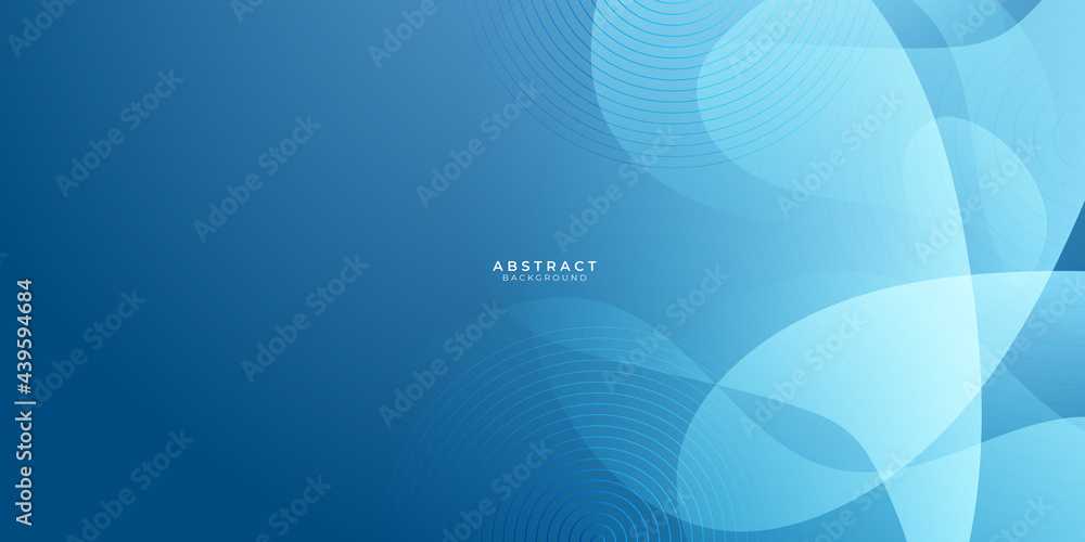 Abstract blue background dark curve Abstract blue background dark curve