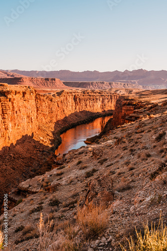 Navajo Bridge at Red Rocks in Arizona, USA