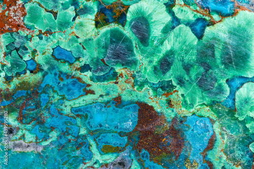 Shattuckite Rock Closeup