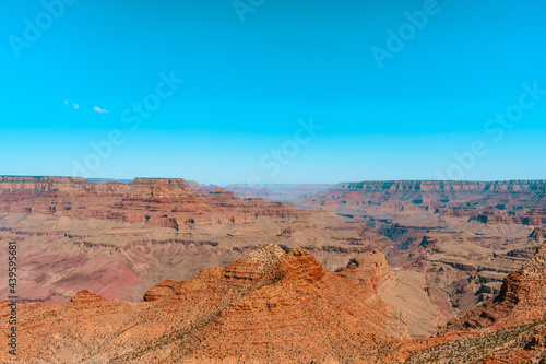 Majestic panoramic scenic of Grand Canyon, Arizona, USA