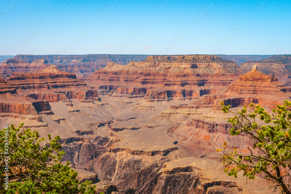 Majestic panoramic scenic of Grand Canyon, Arizona, USA