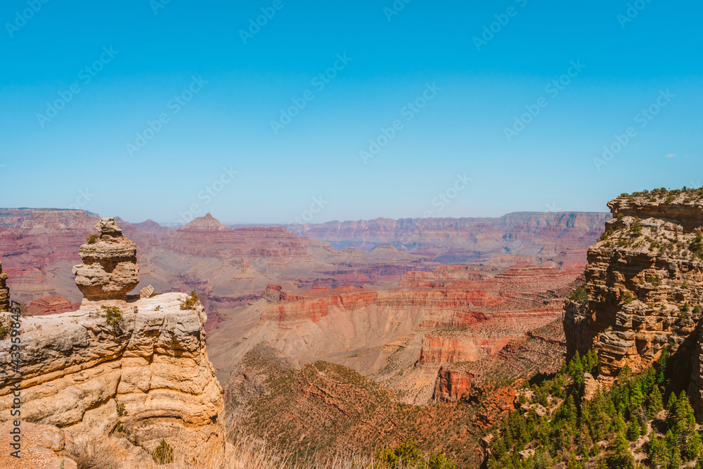 Amazing view of Grand Canyon in Arizona, USA