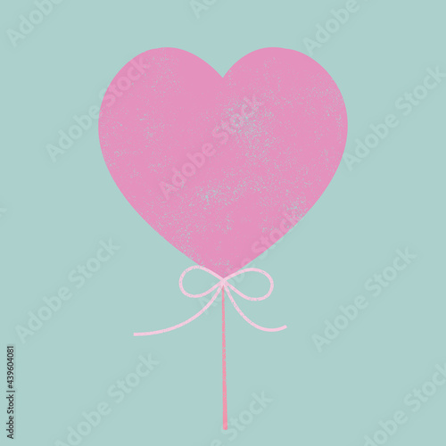 Vector grunge love hearts icon