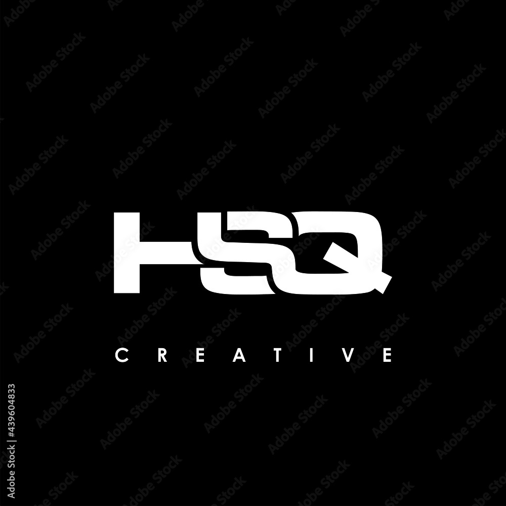 HSQ Letter Initial Logo Design Template Vector Illustration HSQ Letter Initial Logo Design Template Vector Illustration