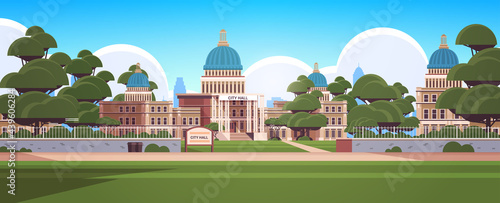 city hall building urban architecture mayor house office exterior