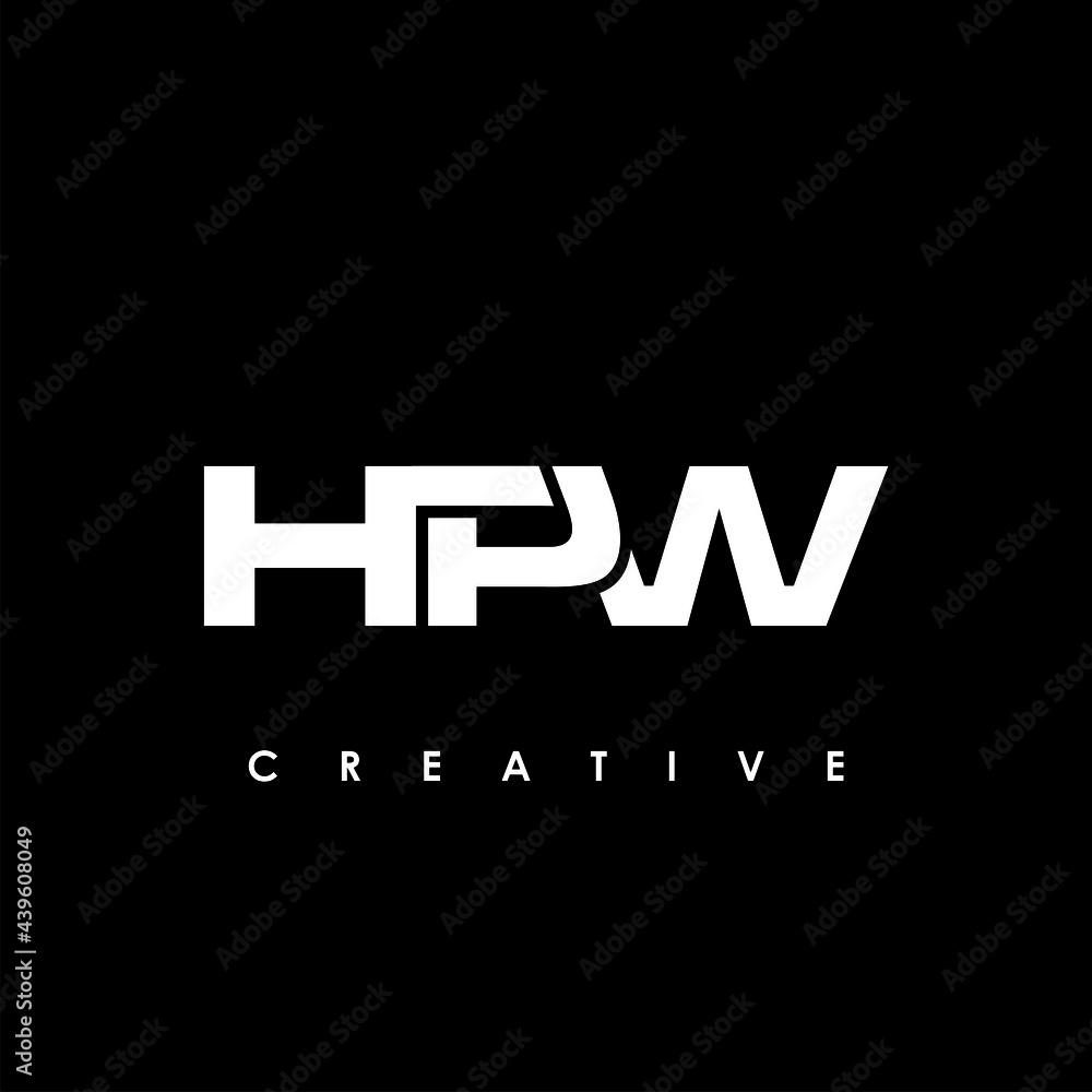 HPW Letter Initial Logo Design Template Vector Illustration HPW Letter Initial Logo Design Template Vector Illustration