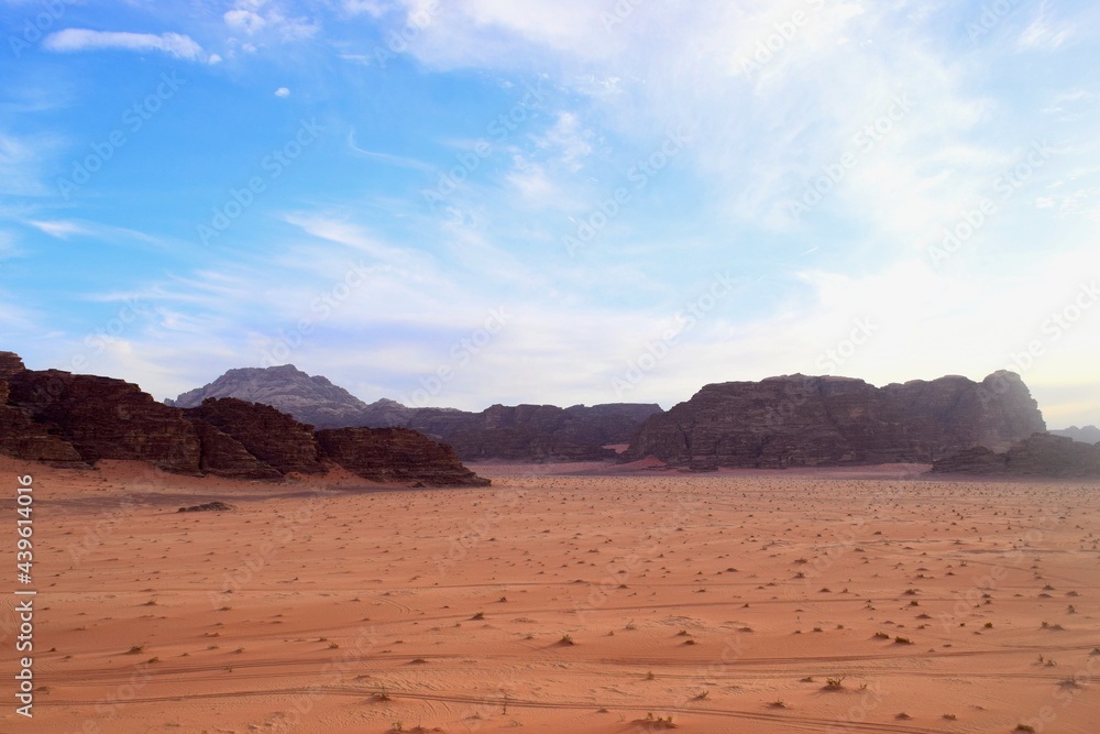 desert sky wadi rum jordan