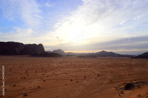 desert sky jordan wadi rum