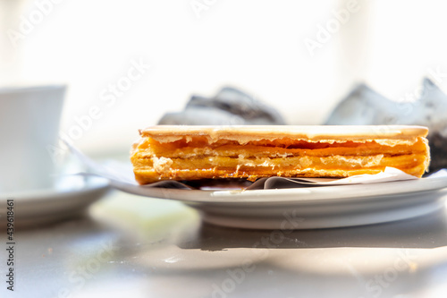 Quadro em tela Traditional Portuguese sweet called Jesuita, Portugal