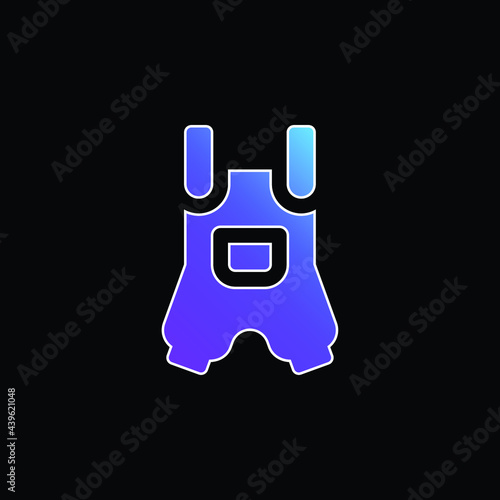 Baby Clothing blue gradient vector icon