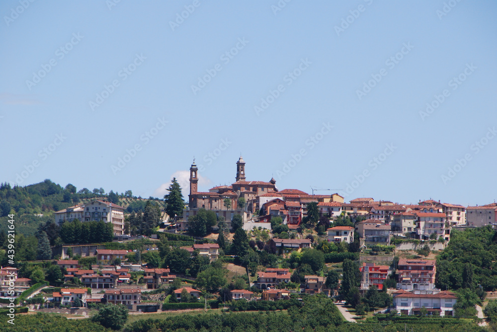 Fototapeta premium Cityscape of Rodello