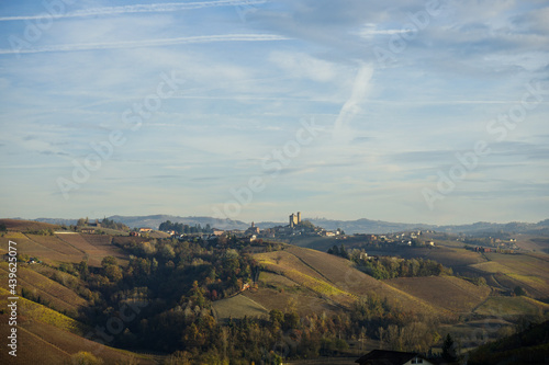 Langhe around Serralunga d'Alba, Piedmont - Italy