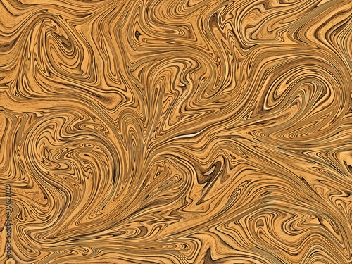 Beautiful oily painting in golden colors - perfect for background or wallpaper