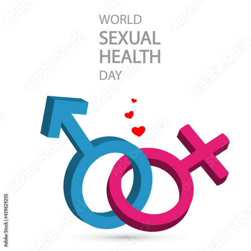 World Sexual Health Day, vector art illustration.