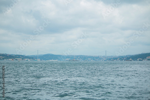 Istanbul Bosphorus with Ships