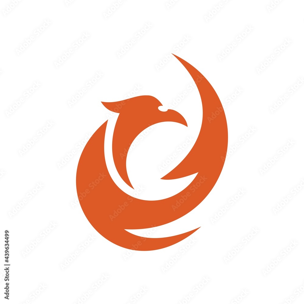 Obraz premium eagle,fire,vector