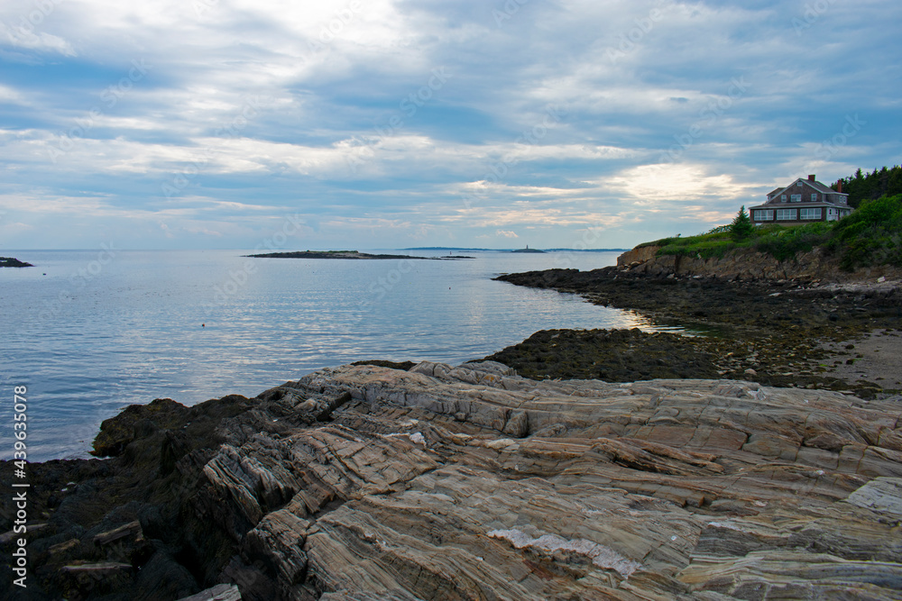 View of the southern part of Harpswell, Maine, from the Lands End part of Bailey's Island -03