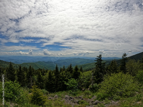 landscape with sky clingmans dome tennessee knoxville gatlinburg